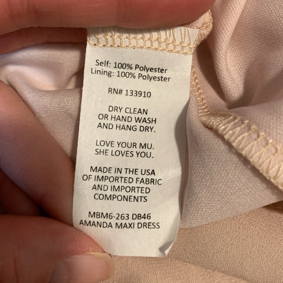 Show Me Your Mumu Amanda Formal Bridesmaid Wedding Maxi Dress Sz M - Picture 12 of 12